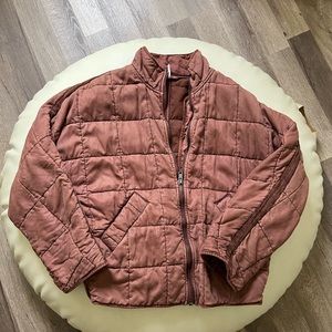 Free People Dolman quilted jacket